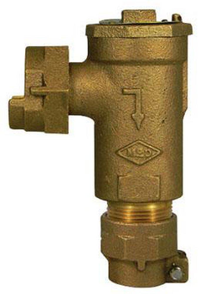 A.Y. McDonald Yoke Star Nut x CTS Compression Brass Backflow Preventer 