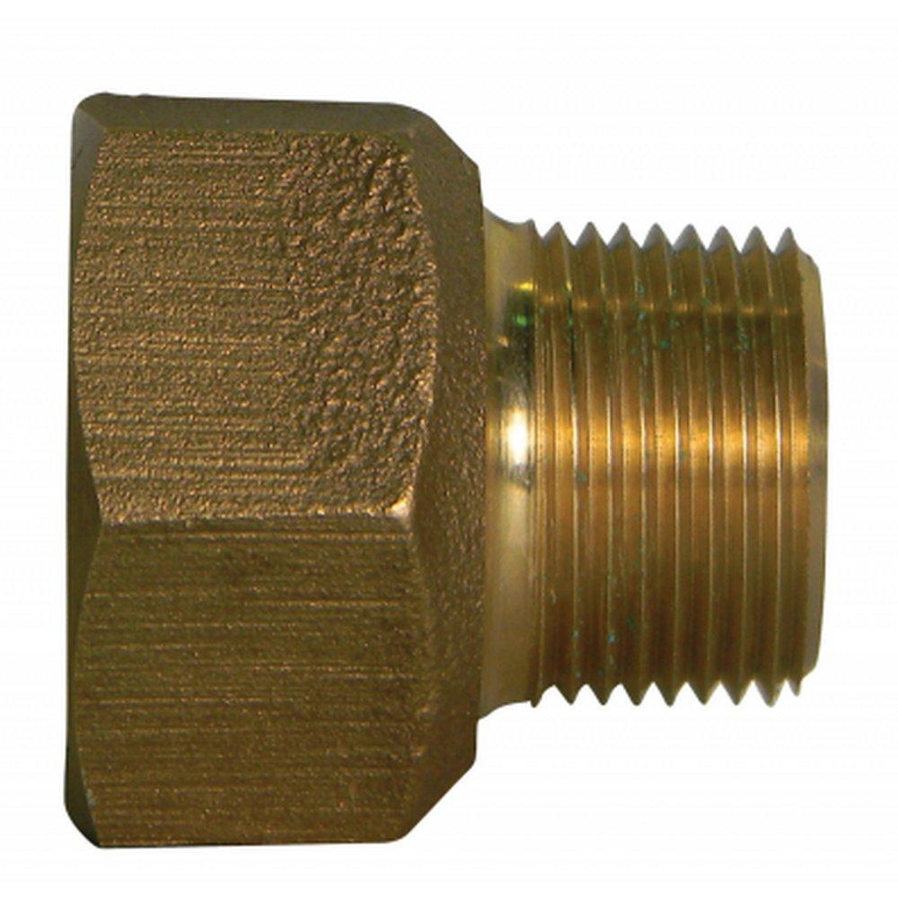 A.Y. McDonald MNPT x Female Flared Brass Coupling 