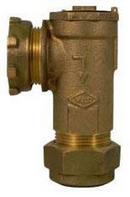 A.Y. McDonald Meter x CTS Angle Dual Check Backflow Preventer 