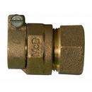 1-1/4 x 3/4 in. CTS Compression x FNPT Brass Reducing Coupling
