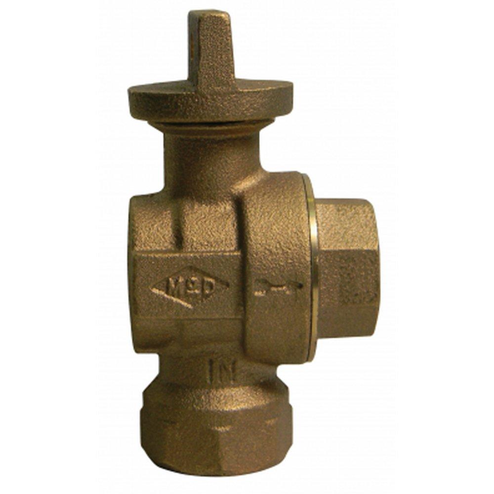 A.Y. McDonald FNPT Brass Lockwing Angle Valve 