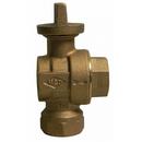 1 in. FNPT Brass Lockwing Angle Valve