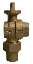 3/4 in. Flared x FNPT Brass Angle Valve