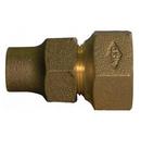 1 x 1-1/4 in. Copper Flare x Copper Female Flare Reducing Brass Adapter