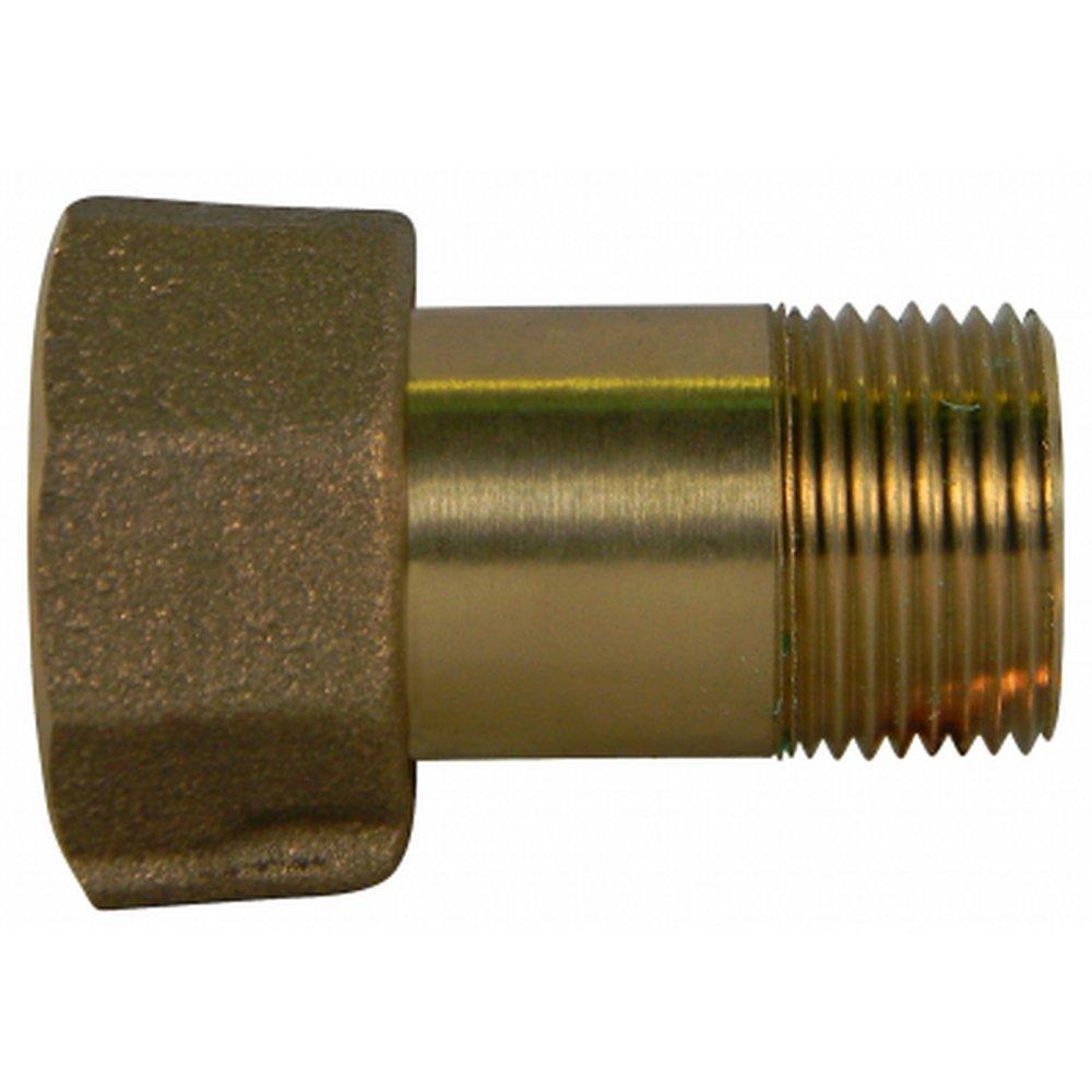 A.Y. McDonald MNPT x Meter Swivel Nut Brass Increasing Connector 