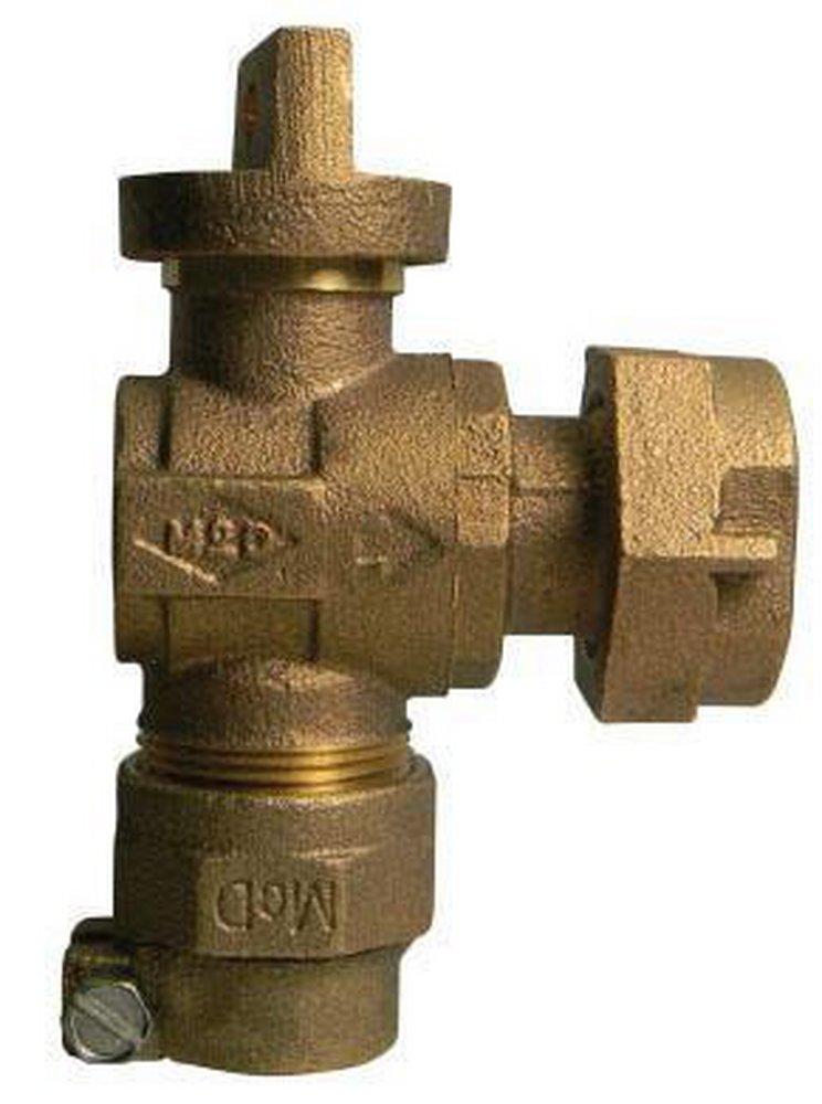 A.Y. McDonald Angle Stop Ball Meter Valve 