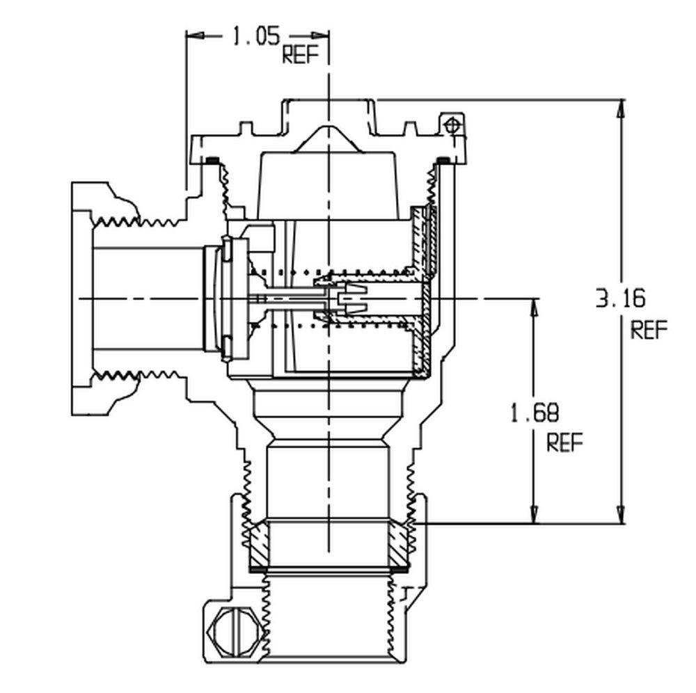 A.Y. McDonald Meter x CTS Yoke Single Check Backflow Preventer 
