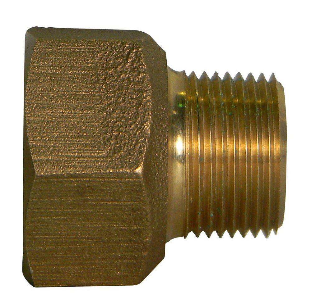 A.Y. McDonald MNPT x Female Flared Brass Straight Coupling 