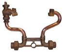 7 in. Copper 5/8 x 3/4 in. Meter Setter Horizontal 3/4 in. Dual Purpose Nut (Flare/FIP) Inlet/Outlet Ball Valve x Meter Nut Lead Free