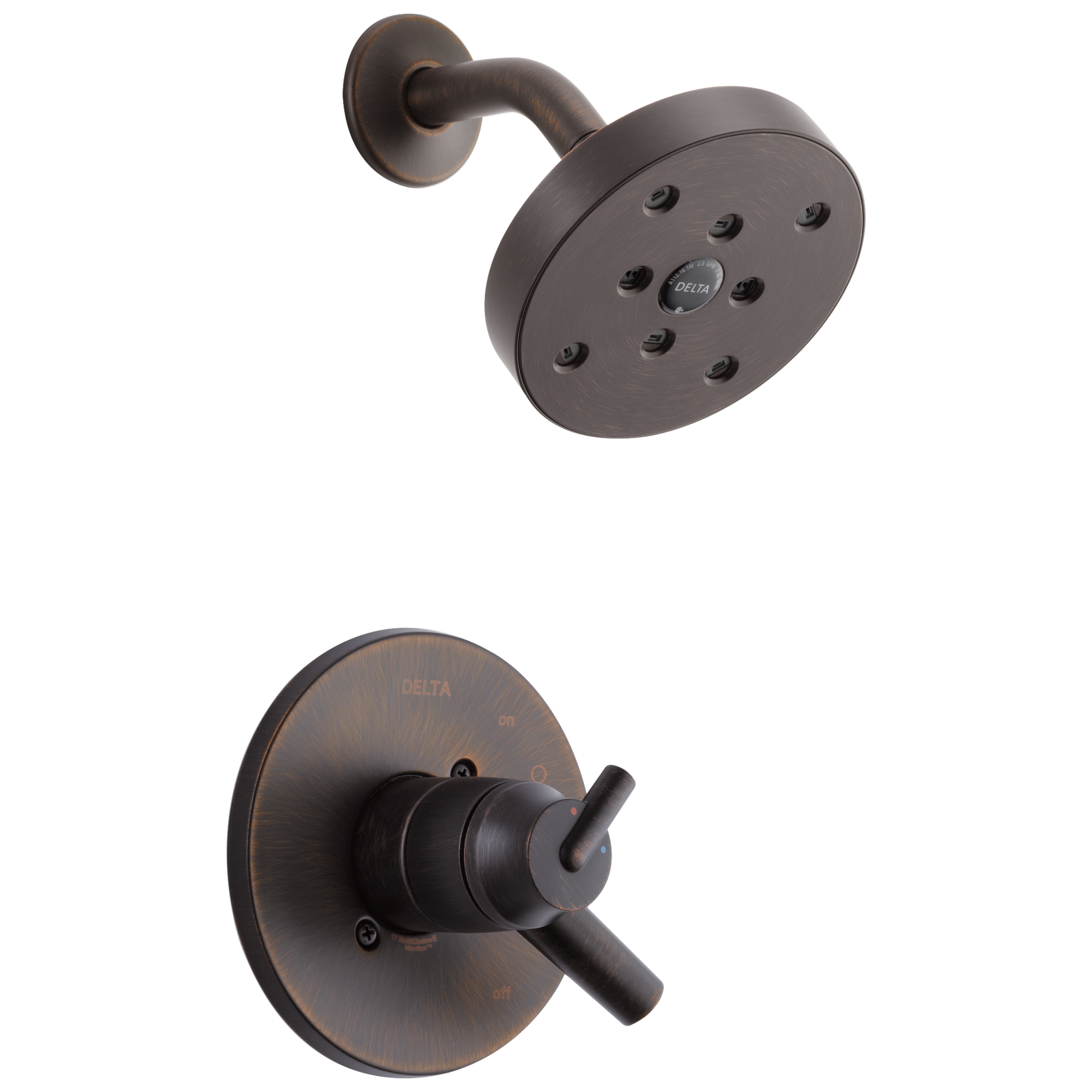 Delta Faucet Venetian Bronze Single Handle Single Function Shower Faucet (Trim Only) 