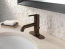 Delta Faucet Venetian Bronze Single Handle Monoblock Bathroom Sink Faucet with Metal Pop-Up Drain Assembly 
