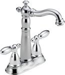 Two Handle Lever Handle Bar Faucet in Chrome