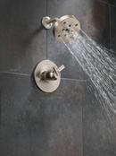Delta Faucet Brilliance Stainless Single Handle Single Function Shower Faucet (Trim Only) 
