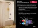 Delta Faucet Brilliance&reg; Stainless Single Handle Shower Faucet Trim Only 