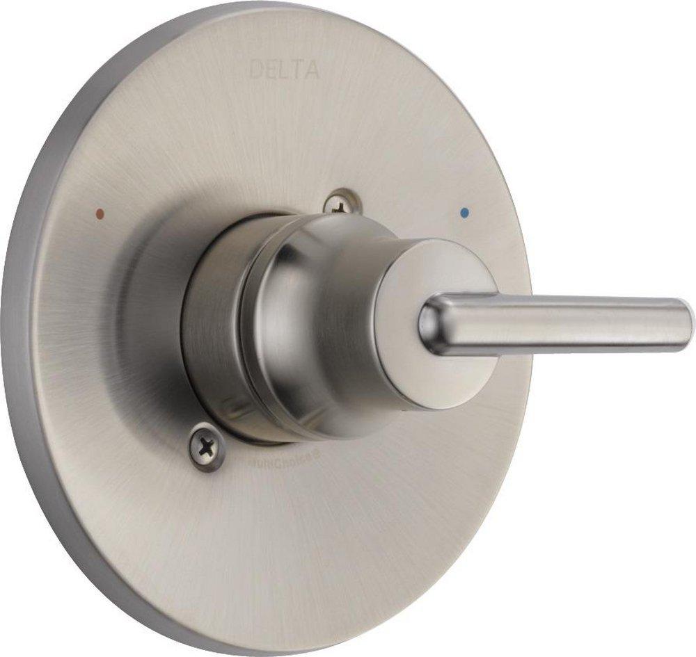 Delta Faucet Brilliance&reg; Stainless Single Handle Shower Faucet Trim Only 