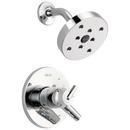 One Handle Single Function Shower Faucet in Chrome (Trim Only)