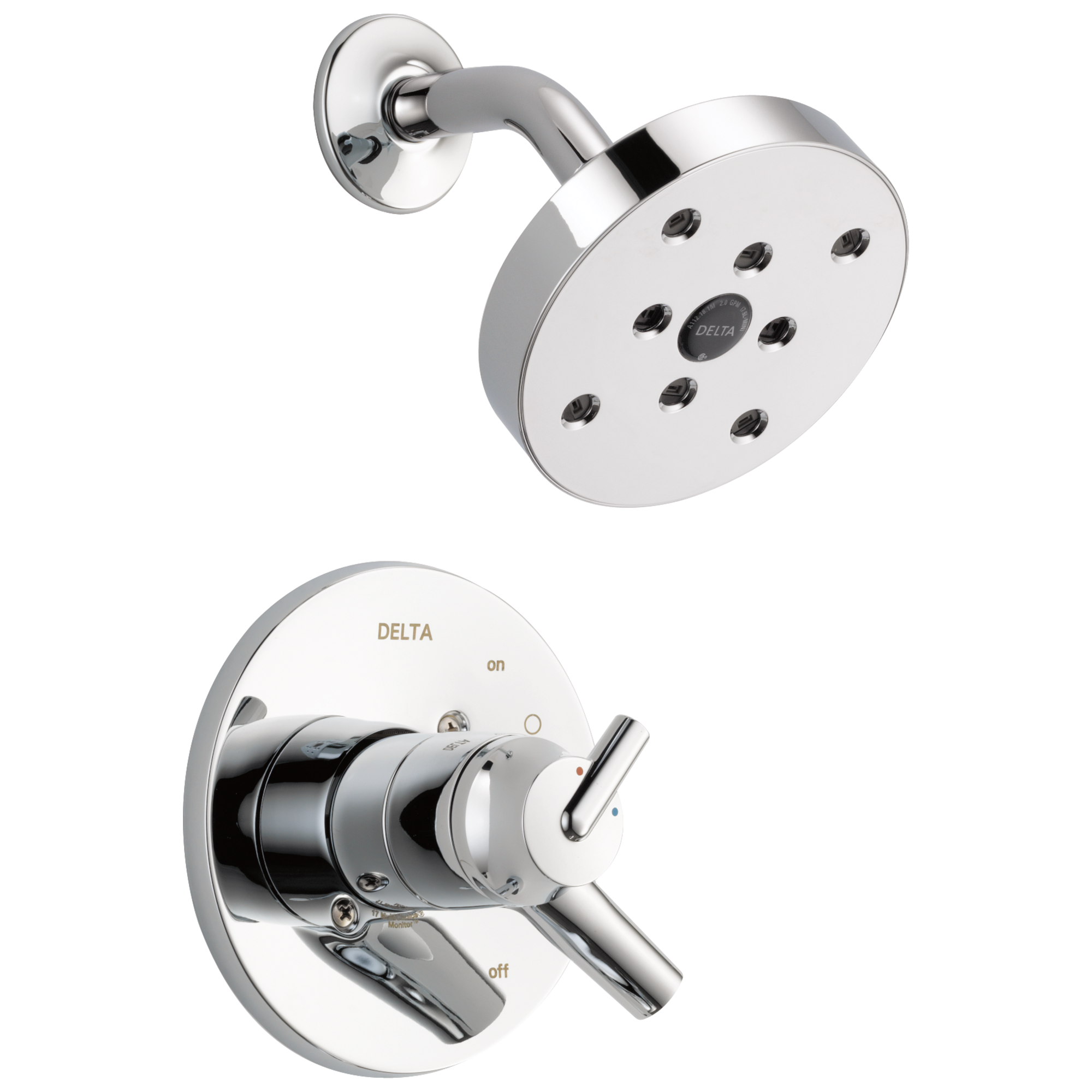 Delta Faucet Chrome Single Handle Single Function Shower Faucet (Trim Only) 