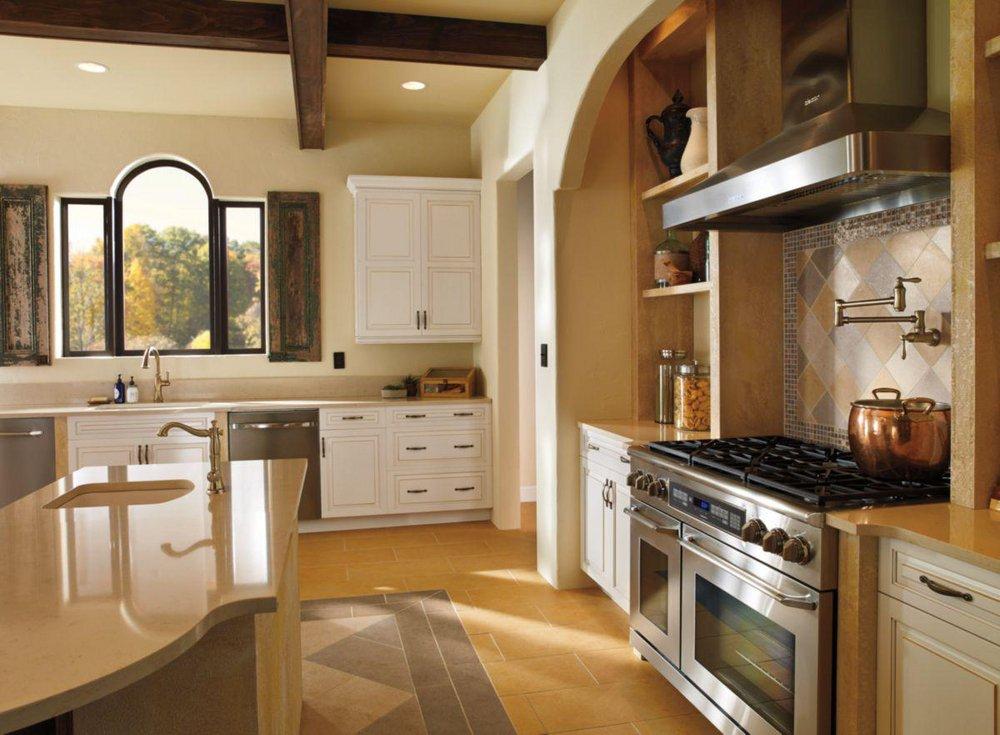 Delta Faucet Champagne Bronze Single Handle Lever Handle Bar Faucet 