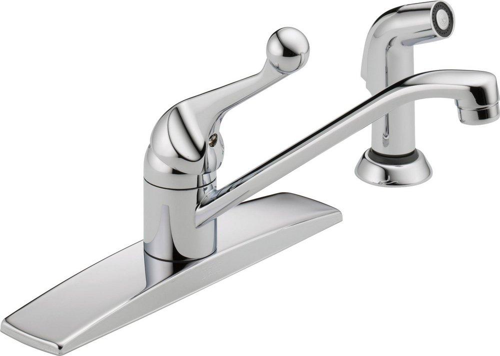 Delta Faucet Chrome Single Handle Kitchen Faucet 