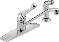 Single Handle Kitchen Faucet in Chrome