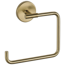 Delta Faucet Brilliance Champagne Bronze Rectangular Open Towel Ring 