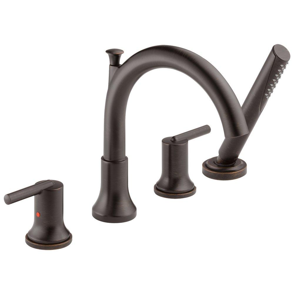 Delta Faucet Venetian&reg; Bronze Two Handle Roman Tub Faucet Trim Only 