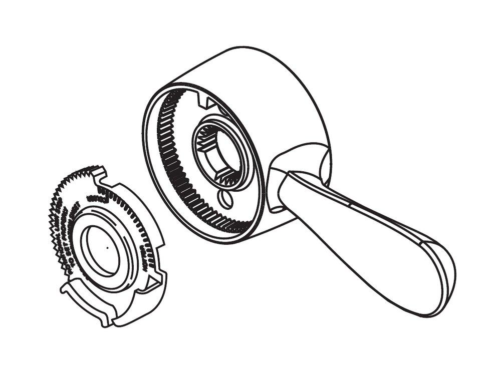 Delta Faucet Stainless 5-1/2 in. Metal Handle Kit 