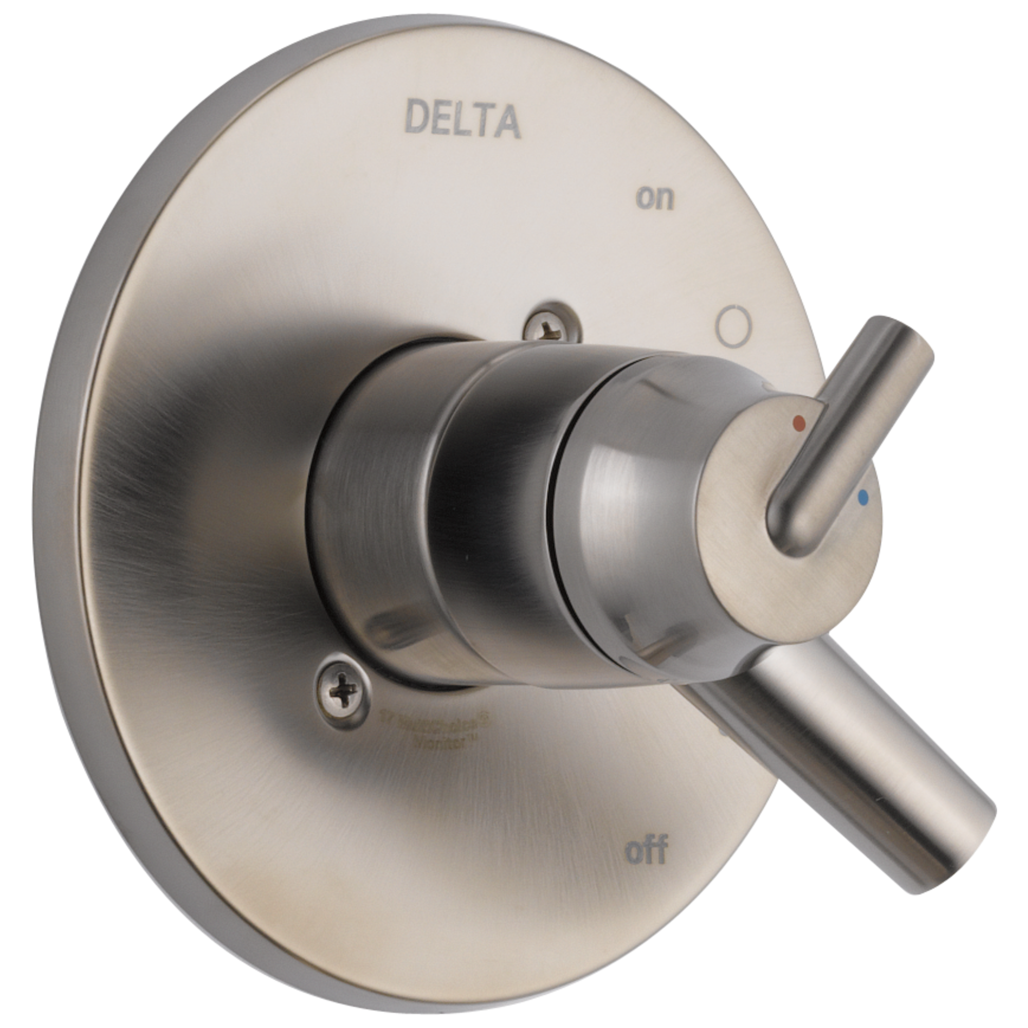 Delta Faucet Brilliance Stainless Single Handle Bathtub & Shower Faucet (Trim Only) 