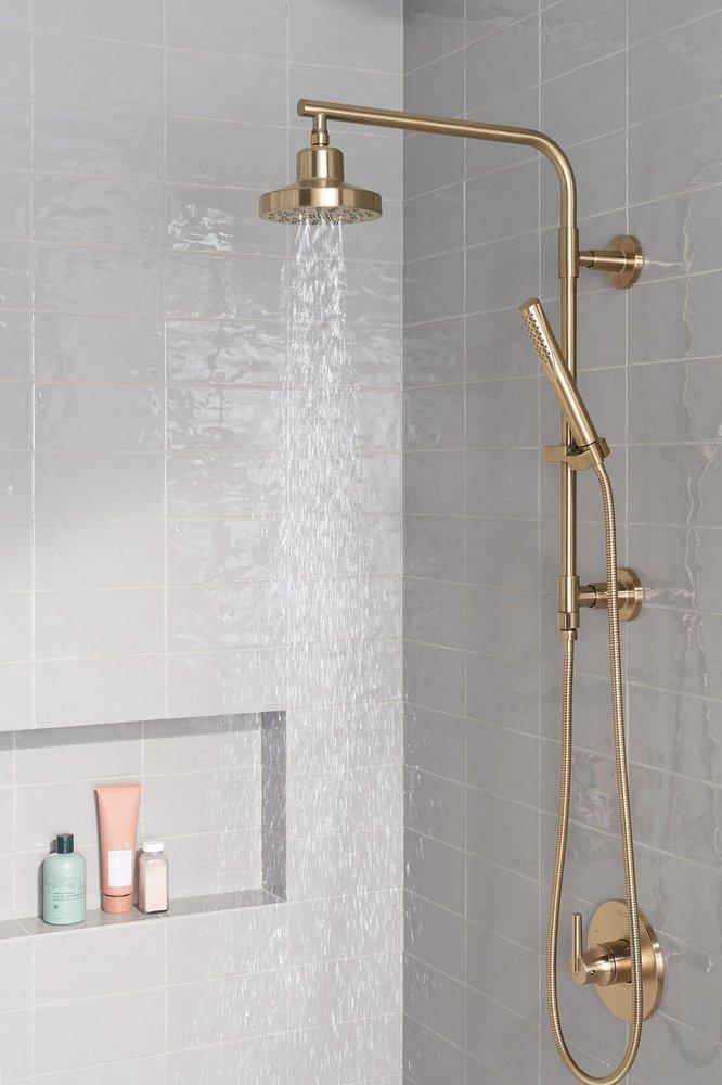 Delta Faucet Champagne Bronze Single Handle Shower Faucet Trim Only 