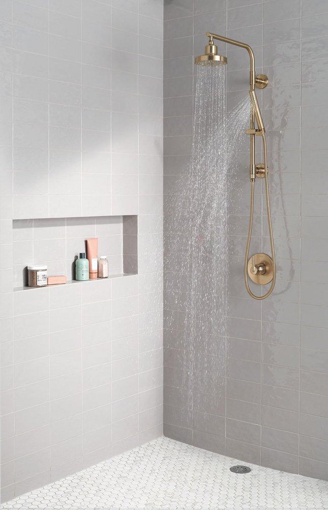 Delta Faucet Champagne Bronze Single Handle Shower Faucet Trim Only 