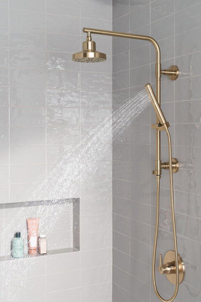 Delta Faucet Champagne Bronze Single Handle Shower Faucet Trim Only 