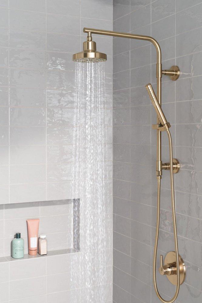 Delta Faucet Champagne Bronze Single Handle Shower Faucet Trim Only 