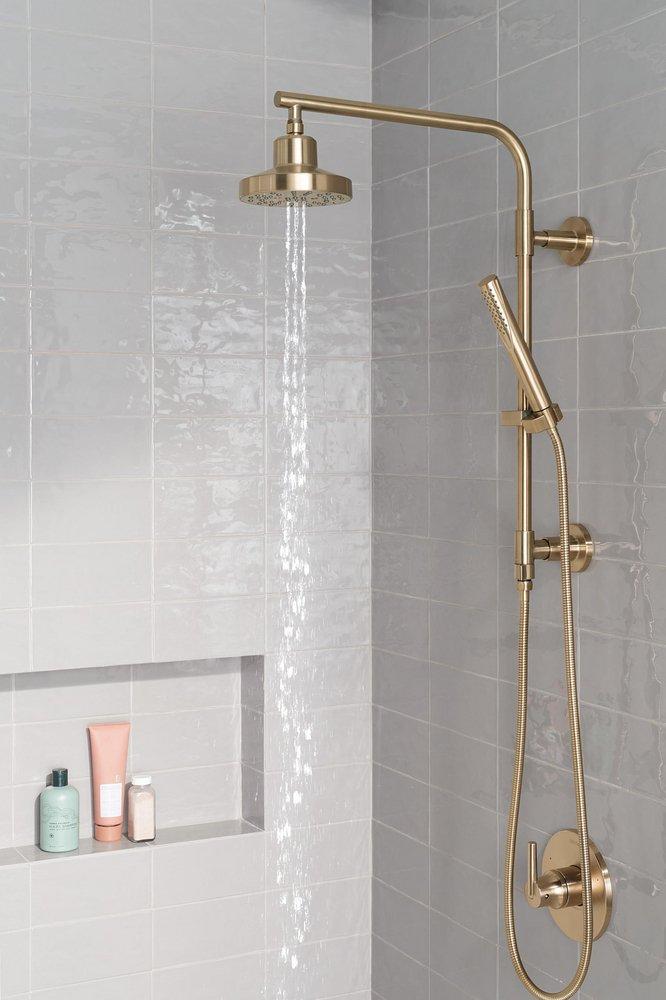 Delta Faucet Champagne Bronze Single Handle Shower Faucet Trim Only 