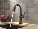 Delta Faucet Venetian Bronze Single Handle Pull Down Bar Faucet 