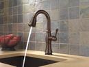 Delta Faucet Venetian Bronze Single Handle Pull Down Bar Faucet 