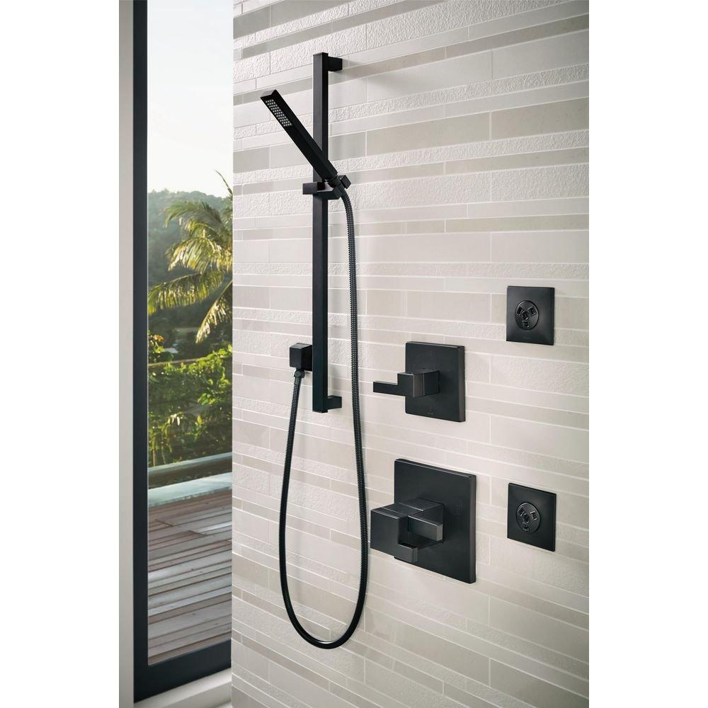 Brizo Matte Black Single Function H2Okinetic&reg; Spray Showerhead 
