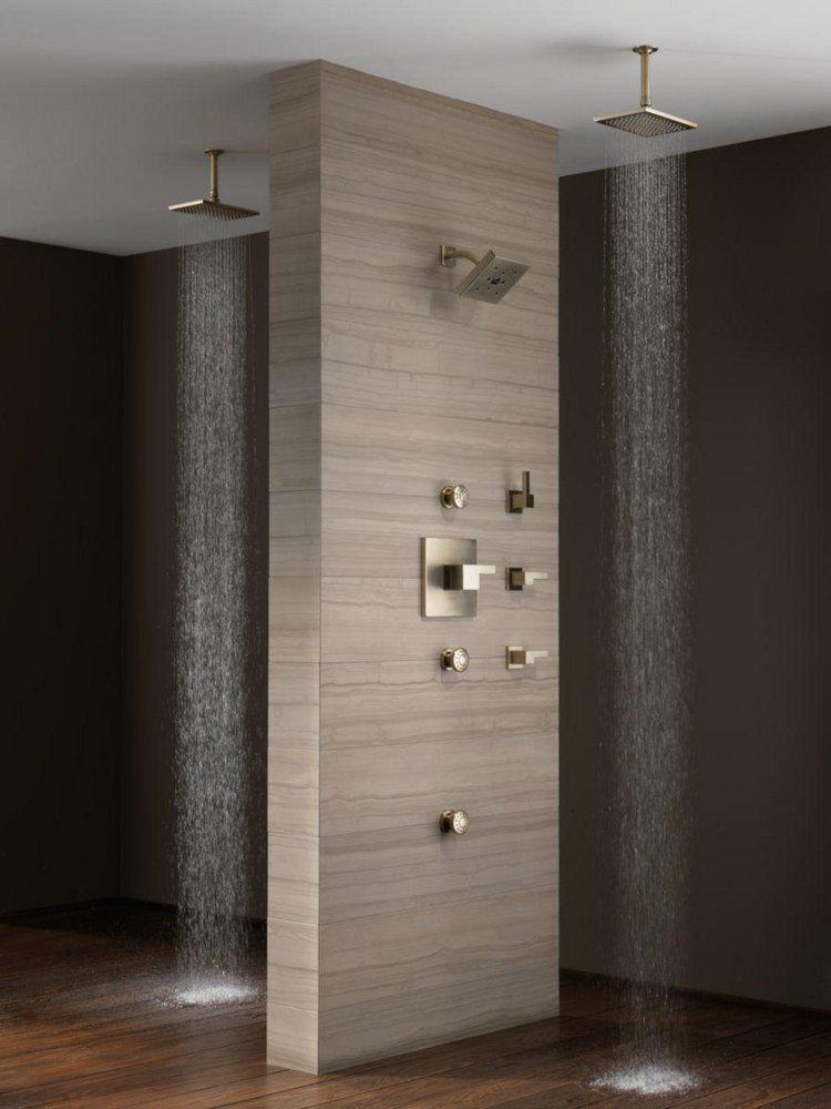 Brizo Brushed Nickel Single Function H2Okinetic&reg; Spray Showerhead 