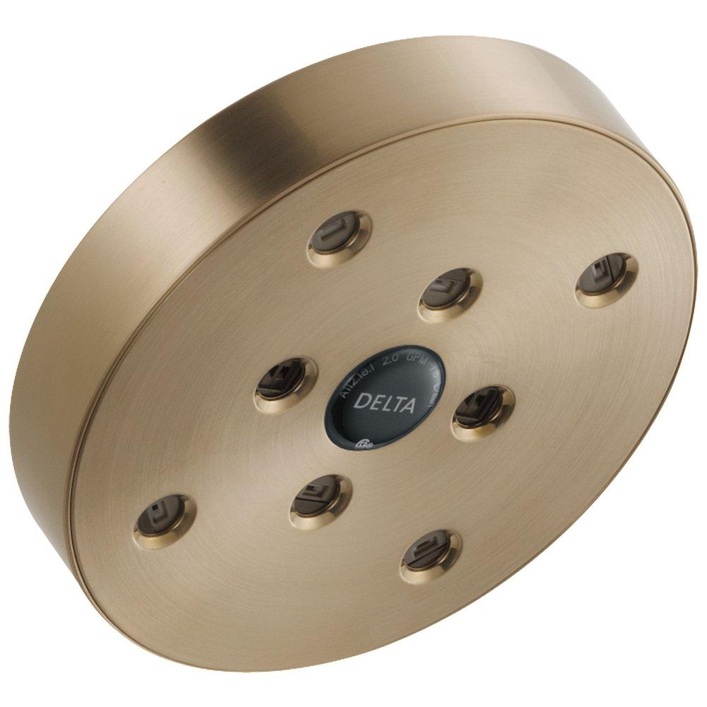 Delta Faucet Brilliance&reg; Champagne Bronze Single Function H2Okinetic&reg; Showerhead 