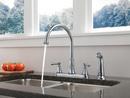 Delta Faucet Arctic Stainless Two Handle Kitchen Faucet 