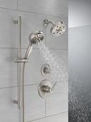Delta Faucet Brilliance&reg; Stainless Tub and Shower Diverter Valve with Single Lever Handle 