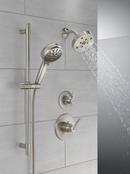 Delta Faucet Brilliance&reg; Stainless Tub and Shower Diverter Valve with Single Lever Handle 
