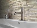 Delta Faucet Brilliance Stainless Single Handle Monoblock Bathroom Sink Faucet 