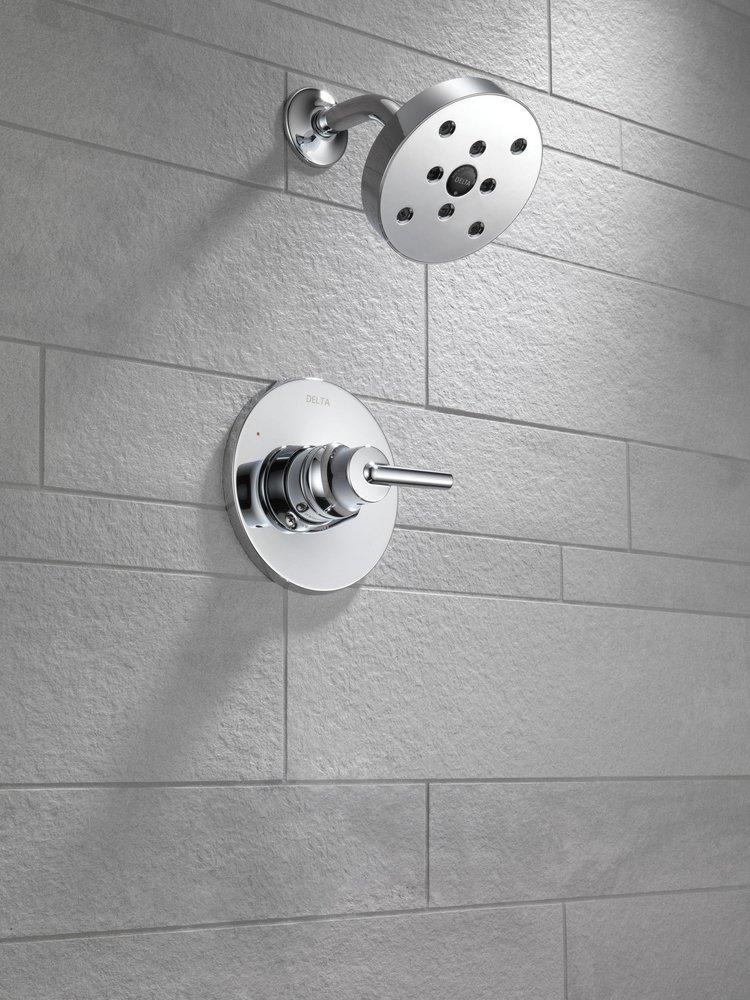 Delta Faucet Chrome Single Handle Single Function Shower Faucet (Trim Only) 