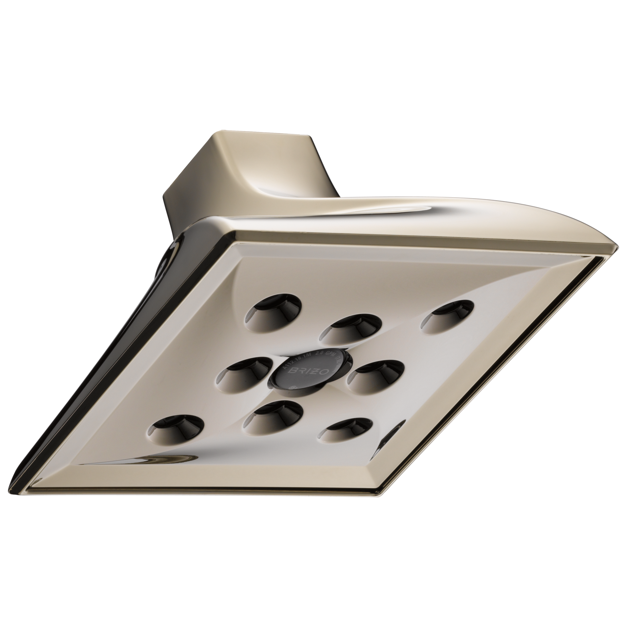 Brizo Polished Nickel Single Function H2Okinetic&reg; Spray Showerhead 
