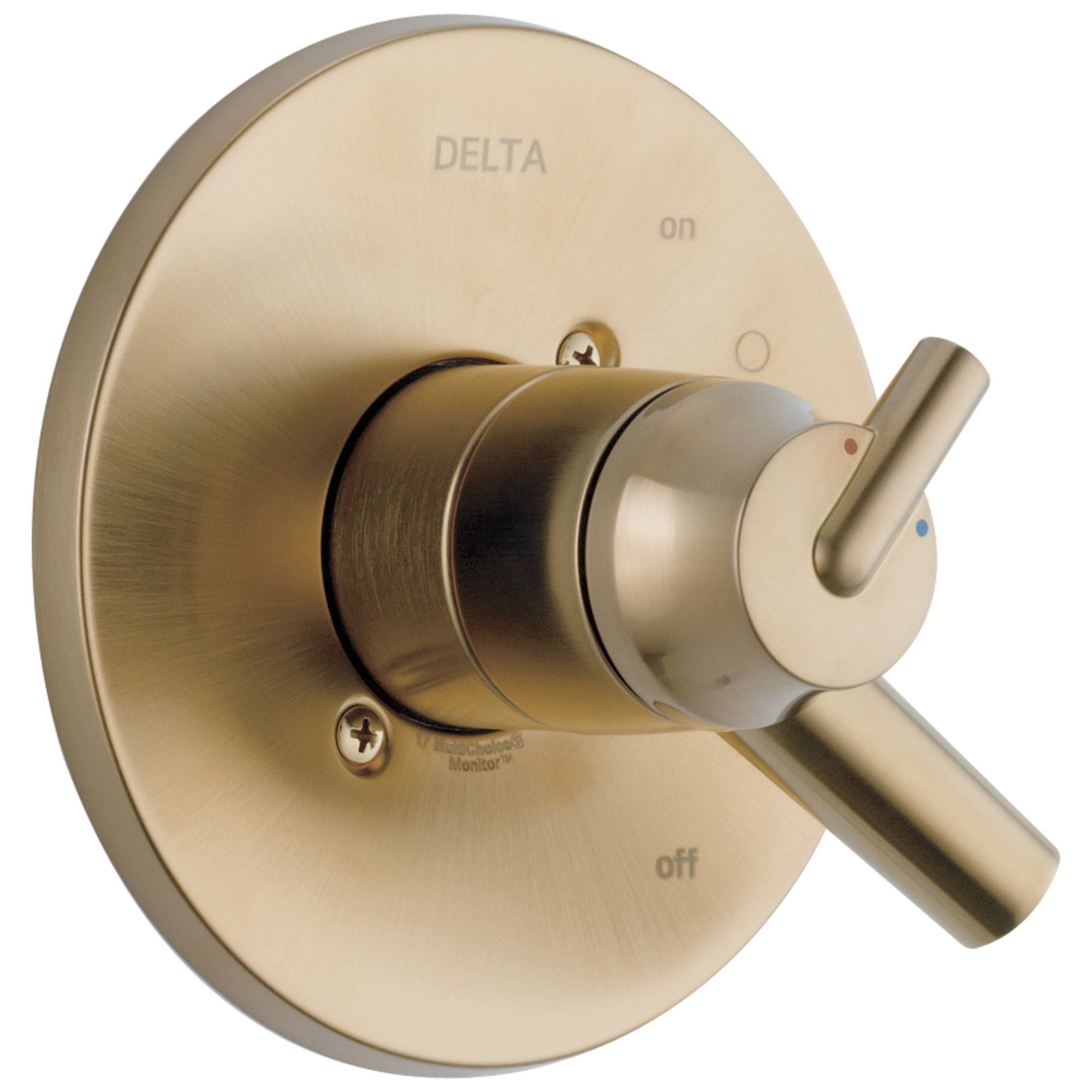Delta Faucet Brilliance Champagne Bronze Single Handle Bathtub & Shower Faucet (Trim Only) 