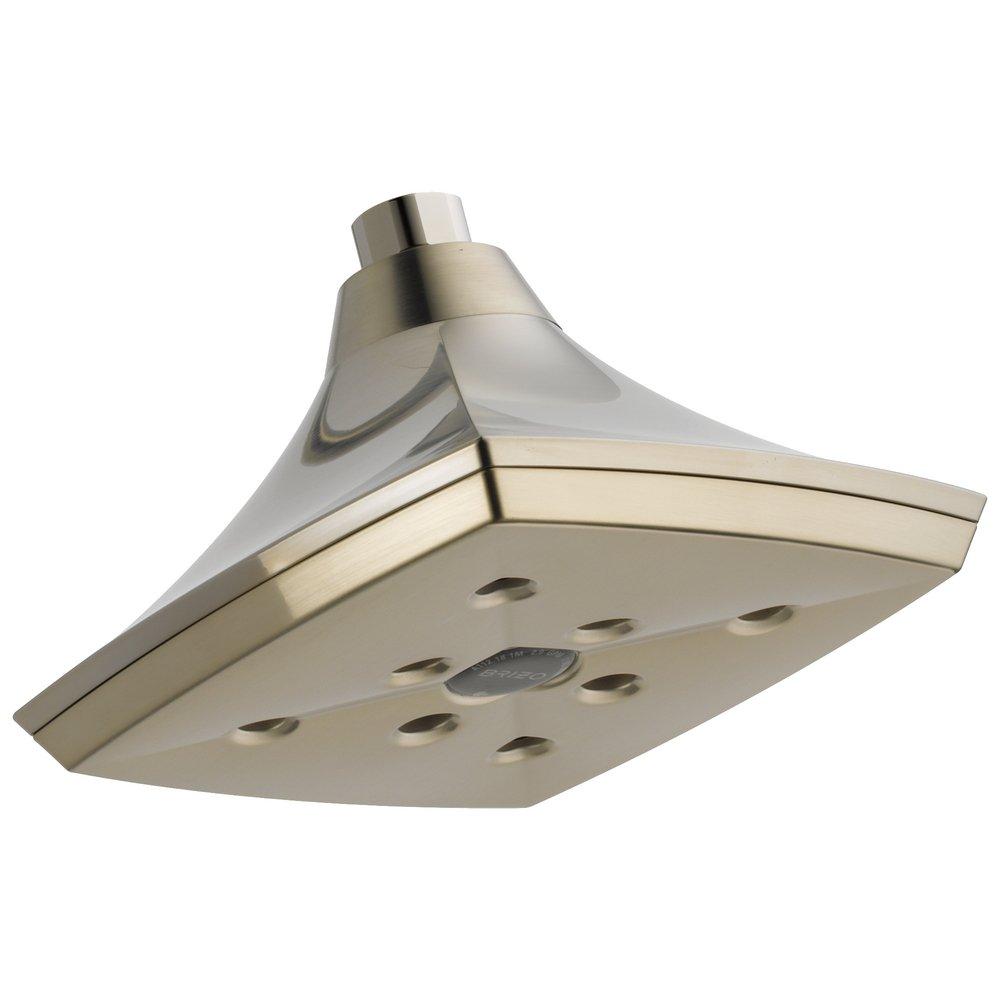 Brizo Brushed Nickel Single Function H2Okinetic&reg; Showerhead 