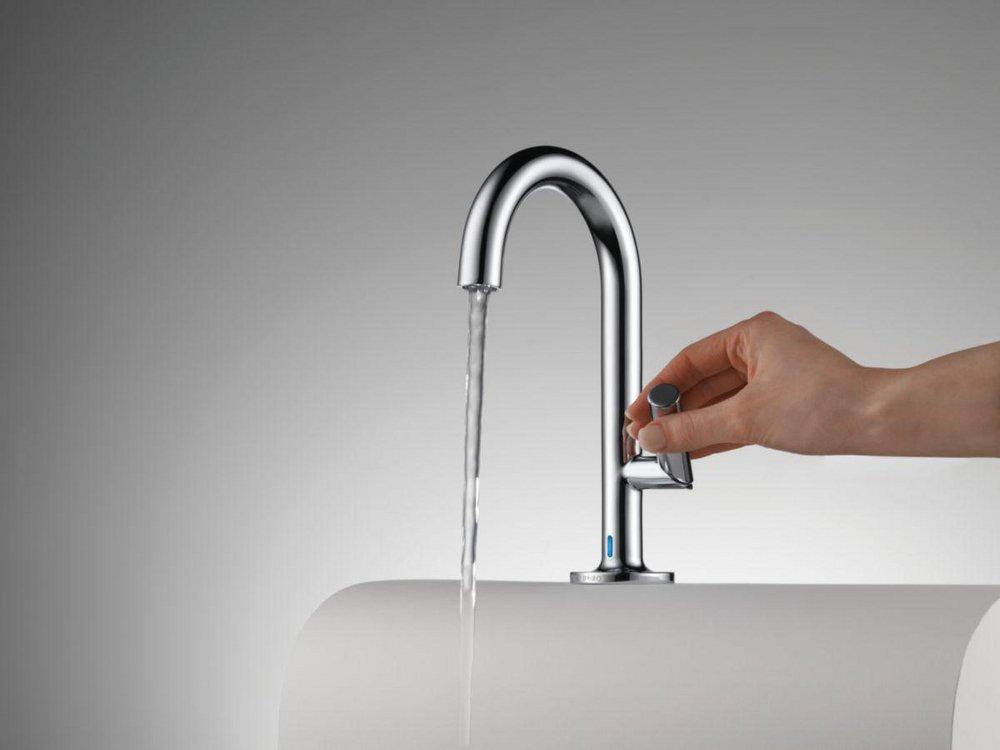 Brizo Chrome Single Handle Sensor Bathroom Sink Faucet 