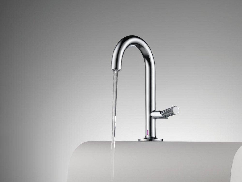 Brizo Chrome Single Handle Sensor Bathroom Sink Faucet 