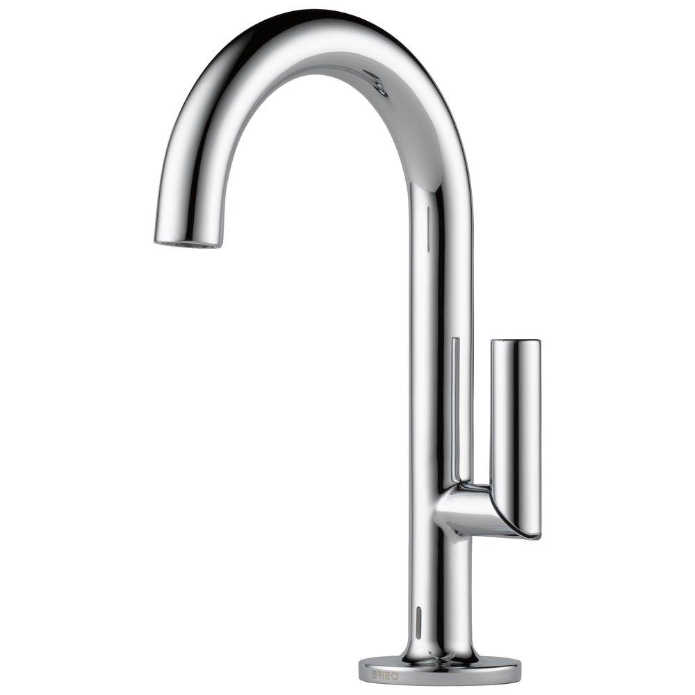 Brizo Chrome Single Handle Monoblock Bathroom Sink Faucet 