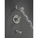 Delta Faucet Brilliance Stainless Single Handle Multi-function Bathtub & Shower Faucet (Trim Only) 